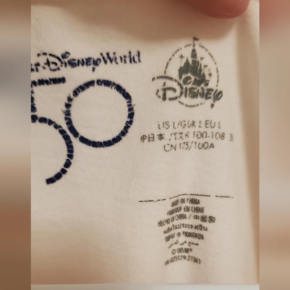 Disney Light Pink Castle Short Sleeve Tee - Picture 2 of 6